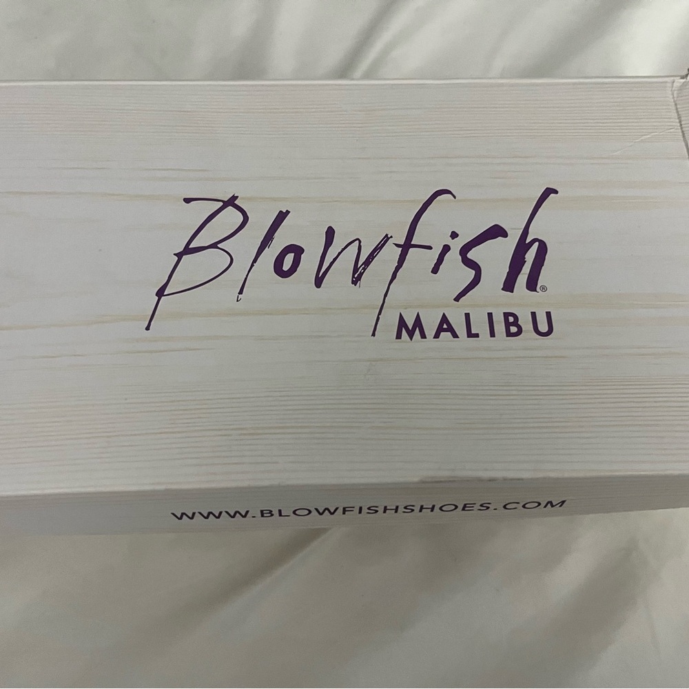 Blowfish shoes , brand new , never word size 7 women’s